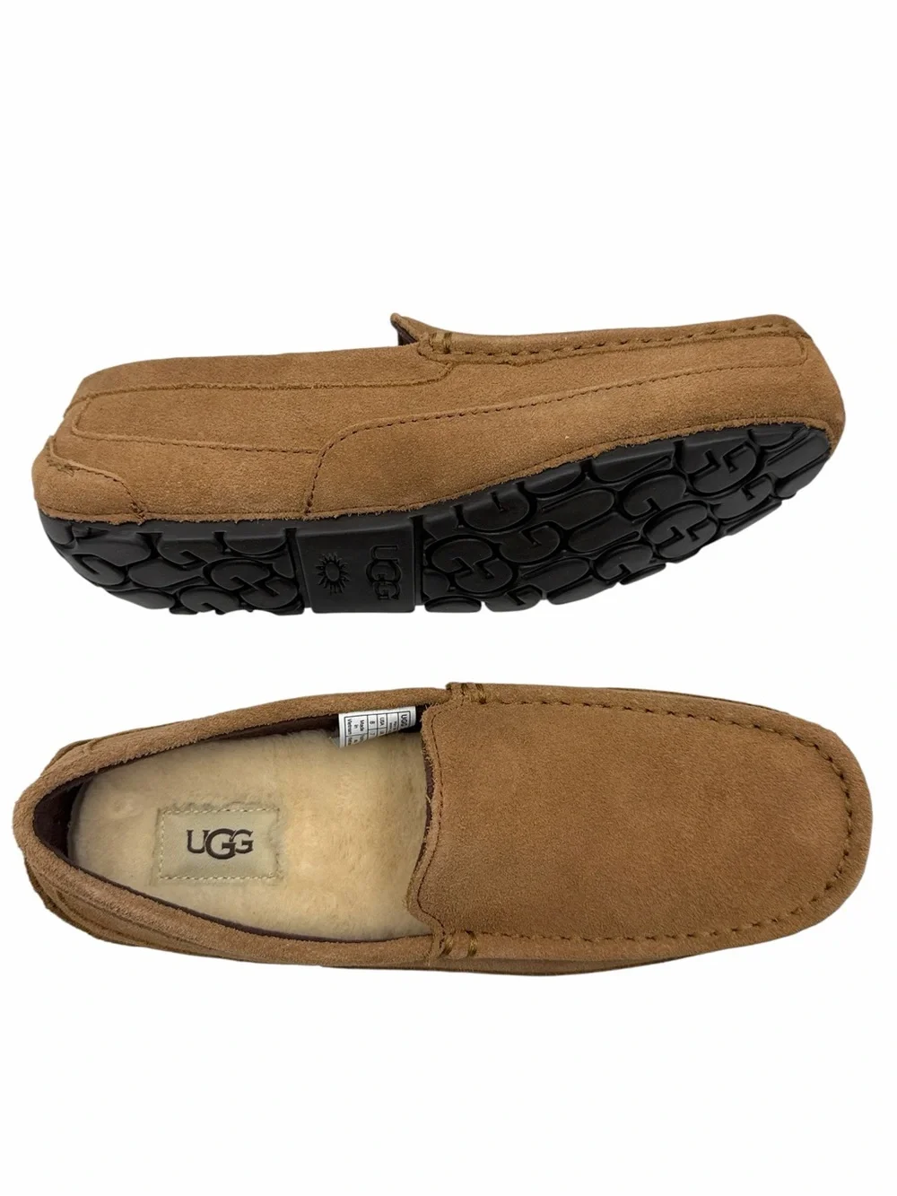 UGG Men's Alder Suede Moccasin Slipper Shoes Size 8